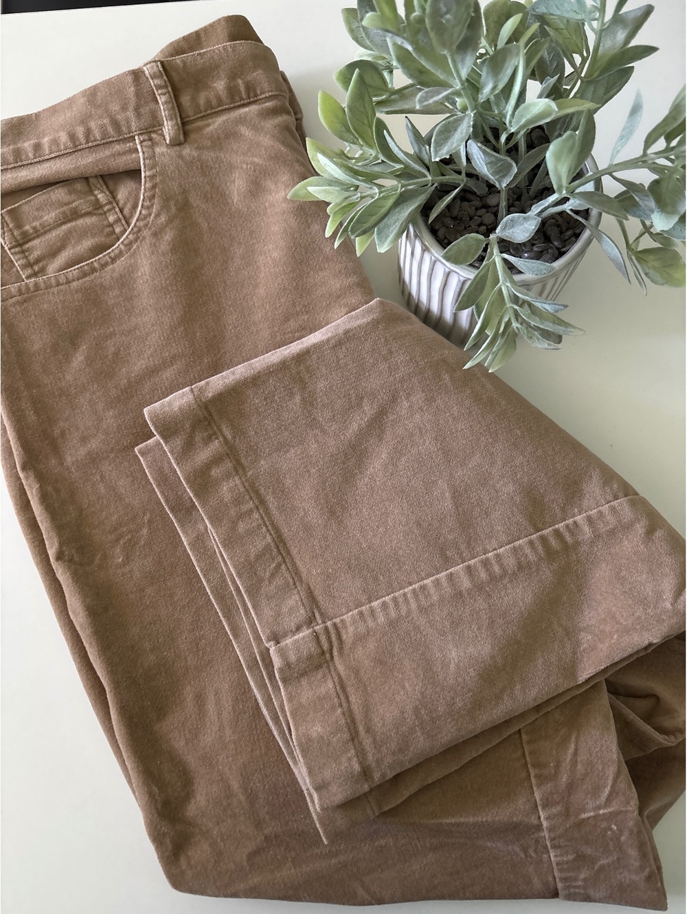 Talbot Heritage Boot Camel Pants, Women’s 12